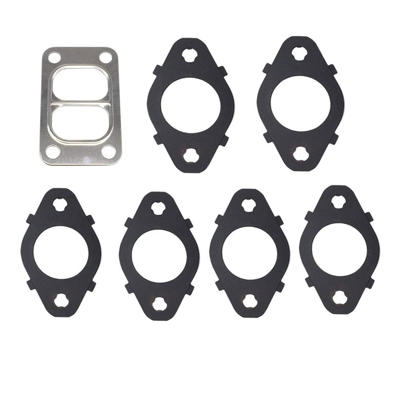 AIB2C 1045986 Exhaust Manifold Gasket Kit for 1998-2007 5.9L 24-Valve Cummins - Image 2